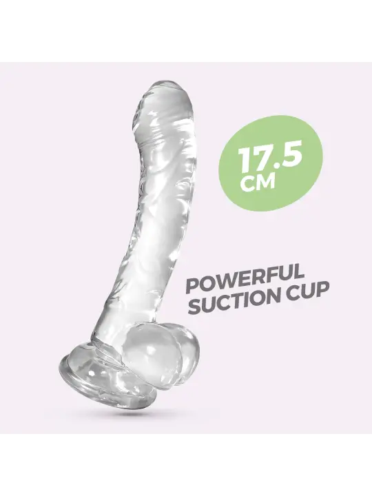 HUDINI DILDO ANAL JELLY TRANSPARENTE CRUSHIOUS