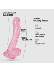 HUDINI DILDO ANAL JELLY ROSA CRUSHIOUS