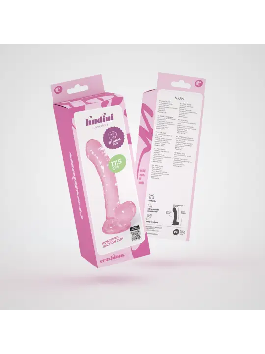 HUDINI DILDO ANAL JELLY ROSA CRUSHIOUS