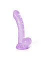 HUDINI DILDO ANAL JELLY ROXO CRUSHIOUS