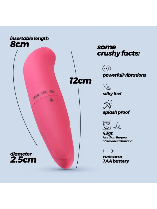 MINI MASSAJADOR G-FINDER ROSA CRUSHIOUS