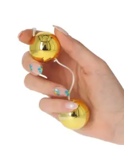 BOLAS VAGINAIS CANDY BALLS LUX DOURADAS