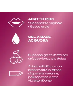 LUBRIFICANTE CEREJA DUREX® PLAY 50ML