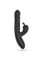 LAPIN VIBRADOR RECARREGÁVEL RABBIT COM IMPULSO PRETO CRUSHIOUS