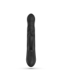 LAPIN VIBRADOR RECARREGÁVEL RABBIT COM IMPULSO PRETO CRUSHIOUS