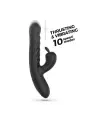 LAPIN VIBRADOR RECARREGÁVEL RABBIT COM IMPULSO PRETO CRUSHIOUS