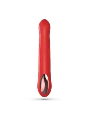 LAPIN VIBRADOR RECARREGÁVEL RABBIT COM IMPULSO VERMELHO CRUSHIOUS