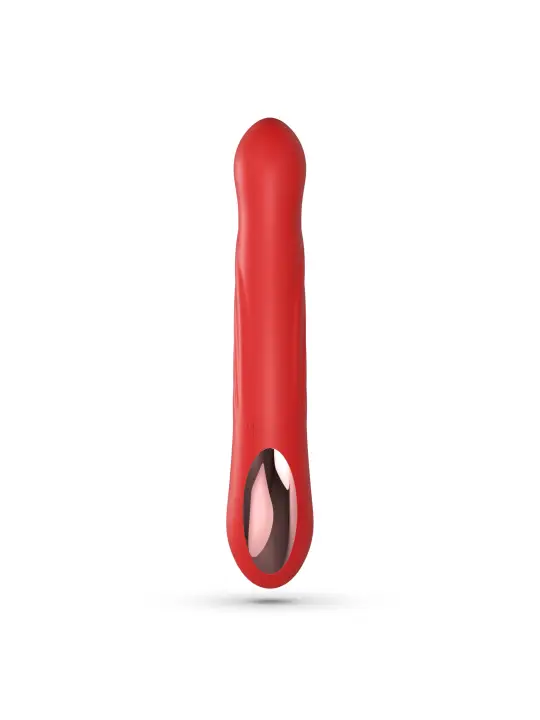LAPIN VIBRADOR RECARREGÁVEL RABBIT COM IMPULSO VERMELHO CRUSHIOUS