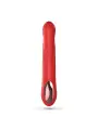 LAPIN VIBRADOR RECARREGÁVEL RABBIT COM IMPULSO VERMELHO CRUSHIOUS