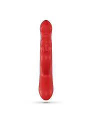LAPIN VIBRADOR RECARREGÁVEL RABBIT COM IMPULSO VERMELHO CRUSHIOUS