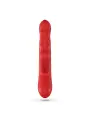 LAPIN VIBRADOR RECARREGÁVEL RABBIT COM IMPULSO VERMELHO CRUSHIOUS