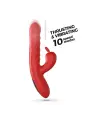 LAPIN VIBRADOR RECARREGÁVEL RABBIT COM IMPULSO VERMELHO CRUSHIOUS