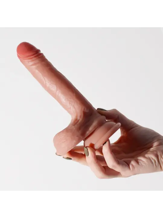 DILDO DE SILICONE LÍQUIDO INVIKTUS 7 CRUSHIOUS PELE