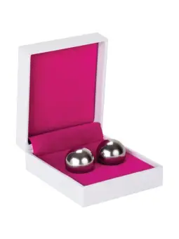 BOLAS VAGINAIS BEN WA BALLS MEDIUM WEIGHT PRATEADAS 