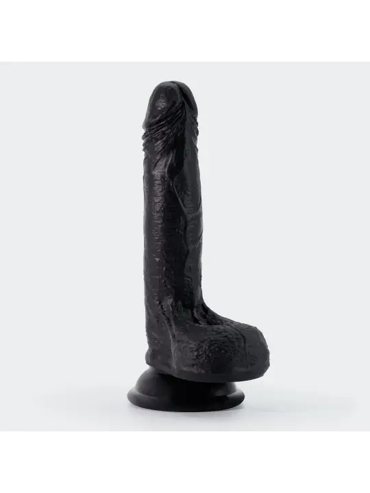 DILDO DE SILICONE LÍQUIDO INVIKTUS 7 CRUSHIOUS PRETO