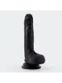 DILDO DE SILICONE LÍQUIDO INVIKTUS 7 CRUSHIOUS PRETO