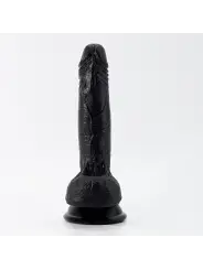 DILDO DE SILICONE LÍQUIDO INVIKTUS 7 CRUSHIOUS PRETO