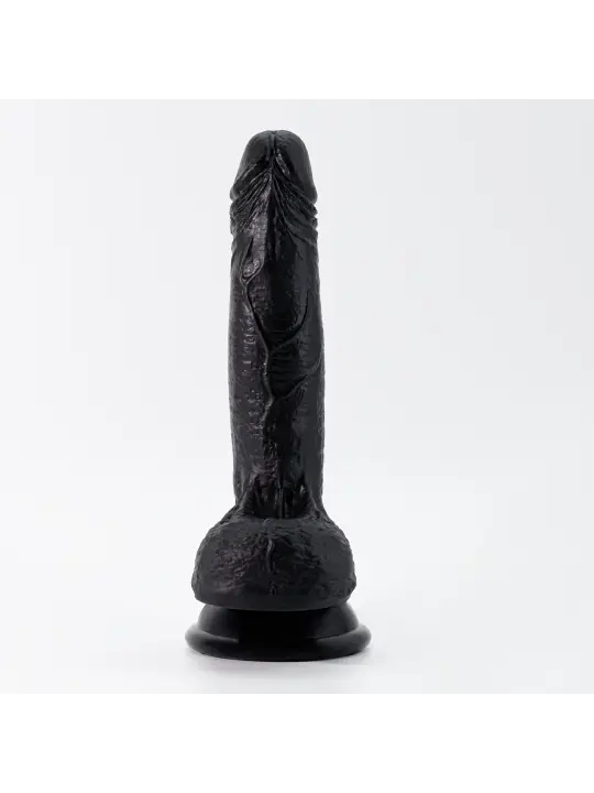 DILDO DE SILICONE LÍQUIDO INVIKTUS 7 CRUSHIOUS PRETO