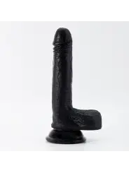 DILDO DE SILICONE LÍQUIDO INVIKTUS 7 CRUSHIOUS PRETO