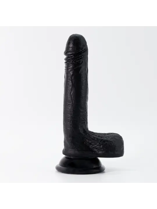 DILDO DE SILICONE LÍQUIDO INVIKTUS 7 CRUSHIOUS PRETO