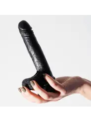 DILDO DE SILICONE LÍQUIDO INVIKTUS 7 CRUSHIOUS PRETO