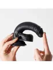 DILDO DE SILICONE LÍQUIDO INVIKTUS 7 CRUSHIOUS PRETO