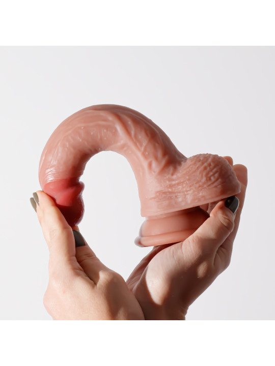 DILDO DE SILICONE LÍQUIDO INVIKTUS 8 CRUSHIOUS PELE DILDO DE SILICONE LÍQUIDO INVIKTUS 8 CRUSHIOUS PELE