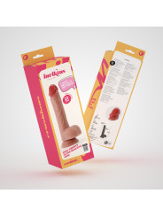 DILDO DE SILICONE LÍQUIDO INVIKTUS 8 CRUSHIOUS PELE