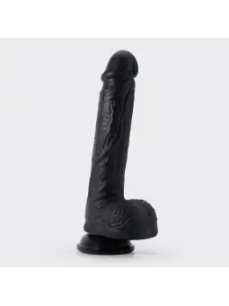 DILDO DE SILICONE LÍQUIDO INVIKTUS 8 CRUSHIOUS PRETO