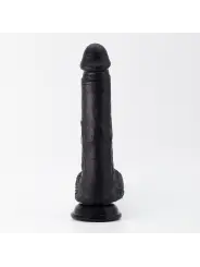 DILDO DE SILICONE LÍQUIDO INVIKTUS 8 CRUSHIOUS PRETO