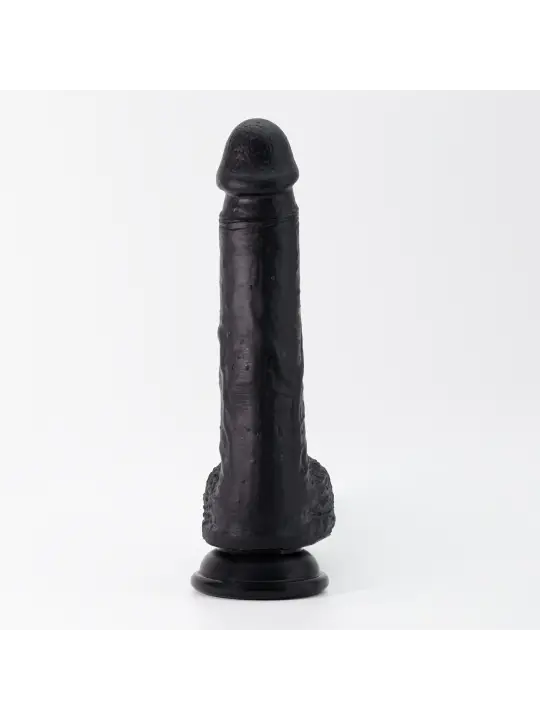 DILDO DE SILICONE LÍQUIDO INVIKTUS 8 CRUSHIOUS PRETO