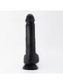 DILDO DE SILICONE LÍQUIDO INVIKTUS 8 CRUSHIOUS PRETO