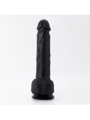 DILDO DE SILICONE LÍQUIDO INVIKTUS 8 CRUSHIOUS PRETO