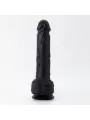DILDO DE SILICONE LÍQUIDO INVIKTUS 8 CRUSHIOUS PRETO