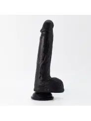 DILDO DE SILICONE LÍQUIDO INVIKTUS 8 CRUSHIOUS PRETO