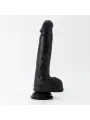 DILDO DE SILICONE LÍQUIDO INVIKTUS 8 CRUSHIOUS PRETO