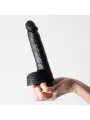 DILDO DE SILICONE LÍQUIDO INVIKTUS 8 CRUSHIOUS PRETO