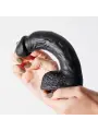DILDO DE SILICONE LÍQUIDO INVIKTUS 8 CRUSHIOUS PRETO