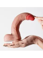 DILDO DE SILICONE LÍQUIDO INVIKTUS 9 CRUSHIOUS PELE