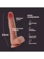DILDO DE SILICONE LÍQUIDO INVIKTUS 9 CRUSHIOUS PELE