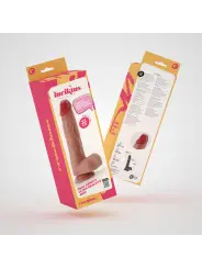 DILDO DE SILICONE LÍQUIDO INVIKTUS 9 CRUSHIOUS PELE