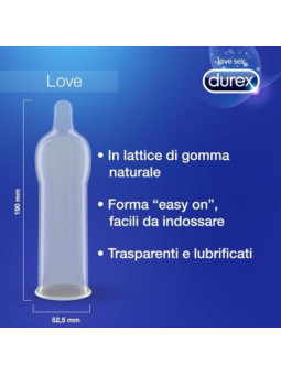 PRESERVATIVOS DUREX LOVE 6 UNIDADES