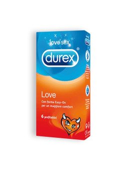PRESERVATIVOS DUREX LOVE 6 UNIDADES