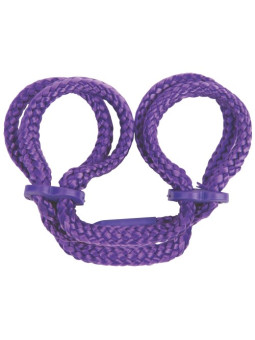 ALGEMAS PARA OS TORNOZELOS JAPANESE SILK LOVE ROPE ROXAS