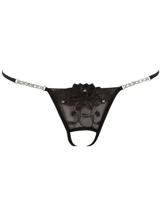 TANGA RHINESTONES COM ABERTURA