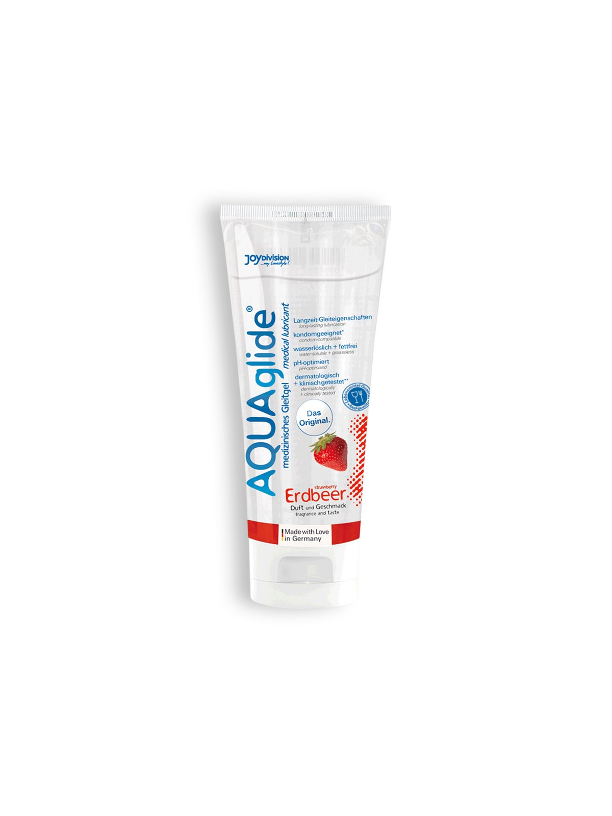 LUBRIFICANTE AQUAGLIDE MORANGO 100ML