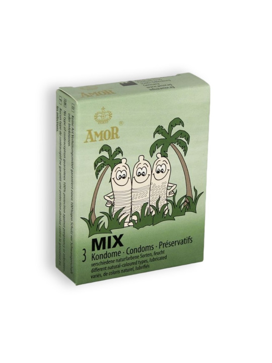 PRESERVATIVOS MIX 3 UNIDADES