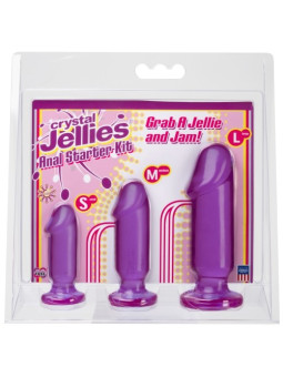 KIT DE PLUGS ANAIS ANAL STARTER KIT ROXO