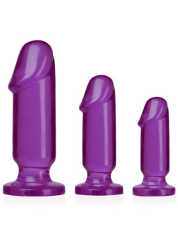 KIT DE PLUGS ANAIS ANAL STARTER KIT ROXO
