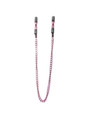 PINÇAS PARA MAMILOS OUCH! ADJUSTABLE NIPPLE CLAMPS ROSA